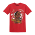 Black-Toe-Reimagined-Red-White-1s-NastyJamz-T-Shirt-Match-Blowing-Money-Fast-Girl