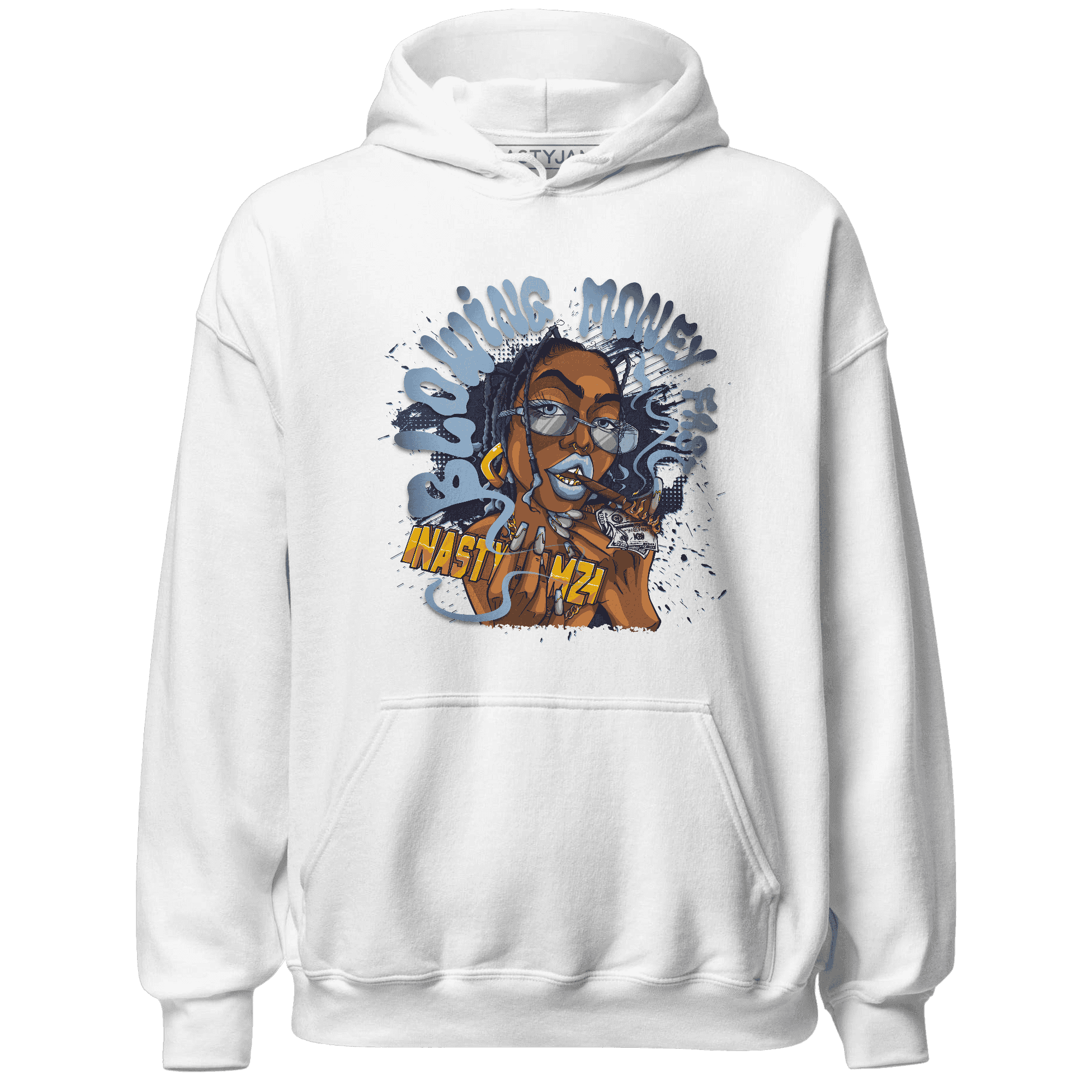 First In Flight 1s Hoodie Match Blowing Money Fast Girl - NastyJamz