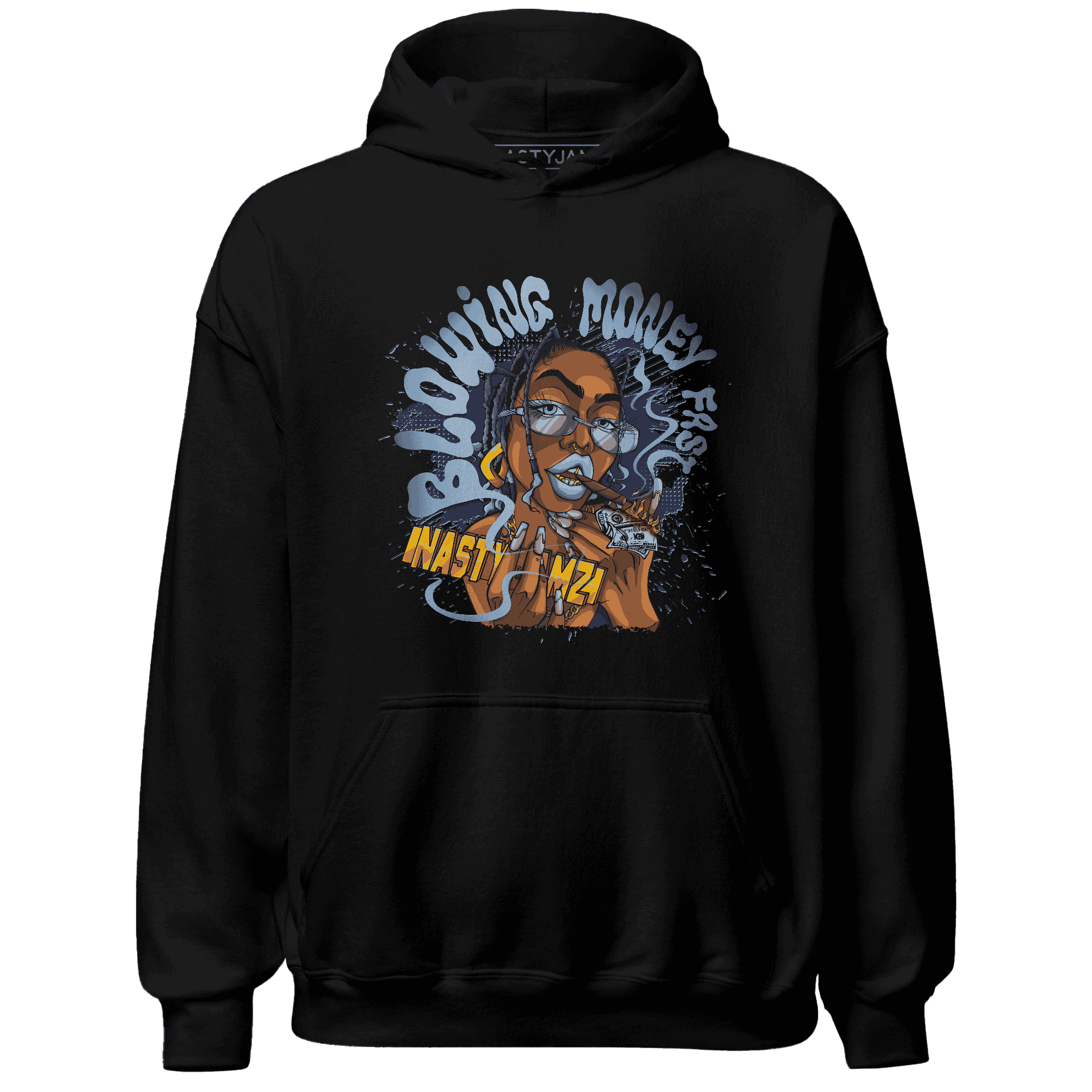 First In Flight 1s Hoodie Match Blowing Money Fast Girl - NastyJamz