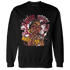 High White Team Red 1s Sweatshirt Match Blowing Money Fast Girl - NastyJamz