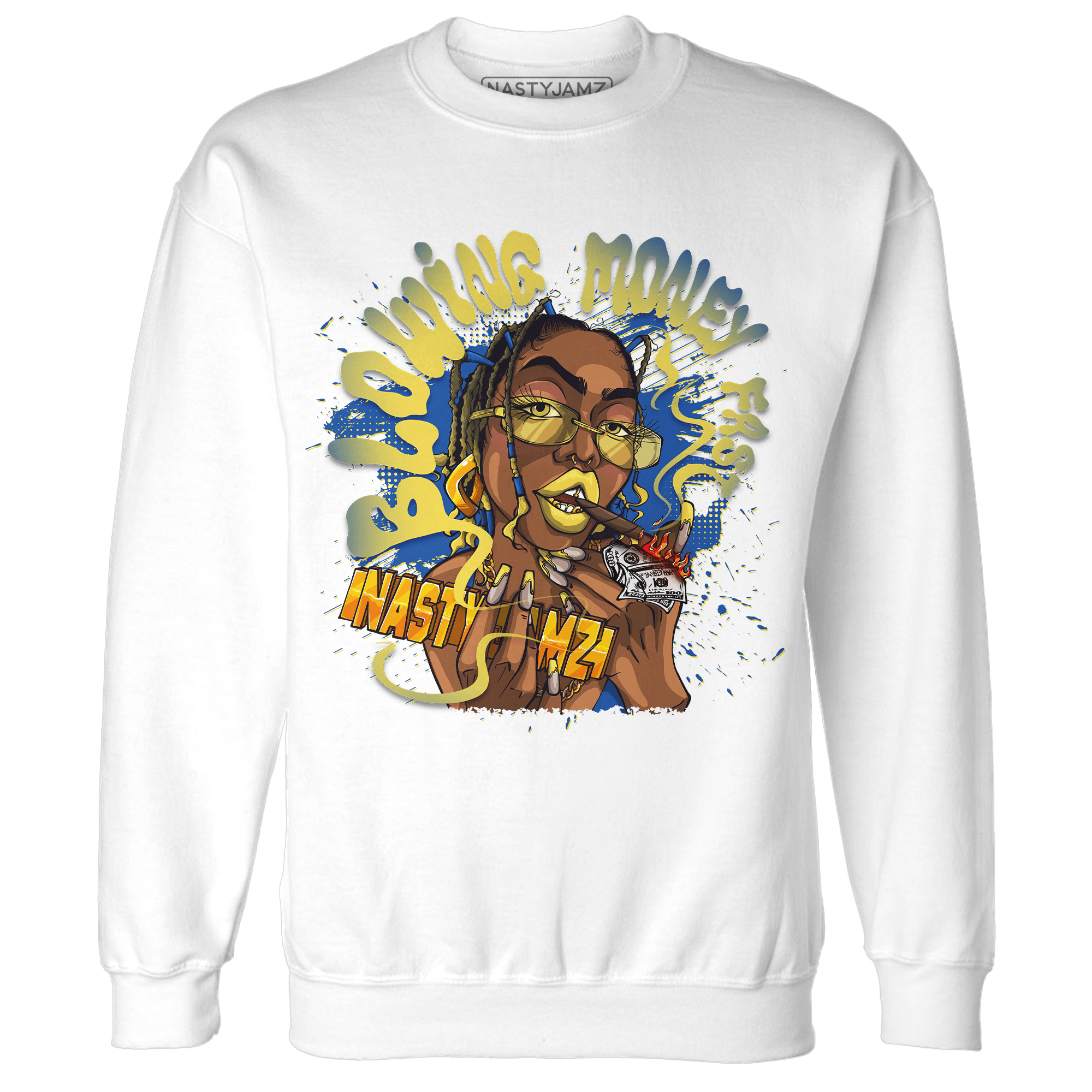 Low OG Canary TVSC 1s Sweatshirt Match Blowing Money Fast Girl - NastyJamz