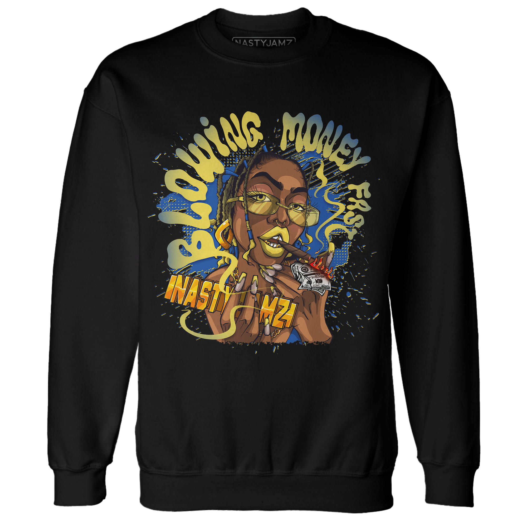 Low OG Canary TVSC 1s Sweatshirt Match Blowing Money Fast Girl - NastyJamz