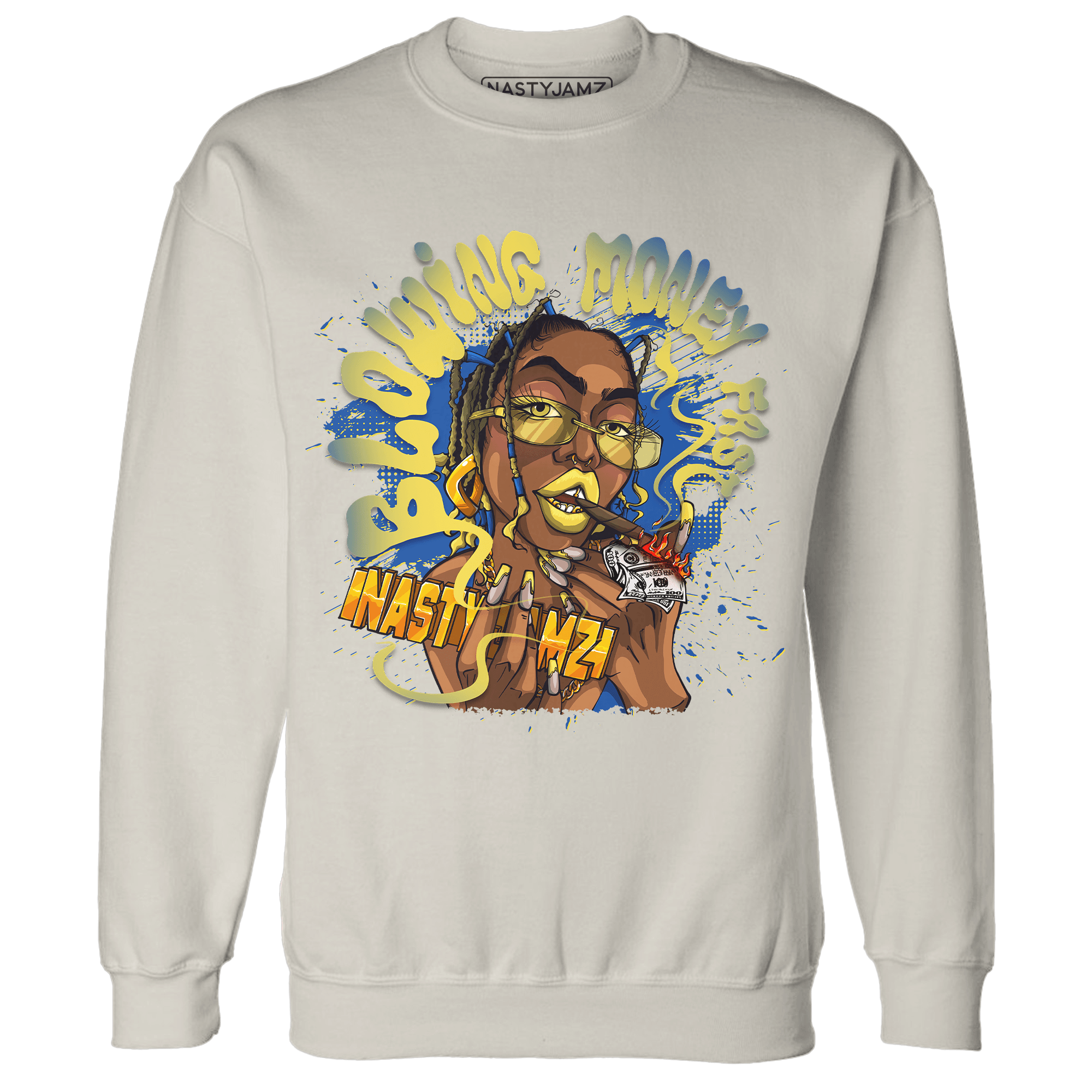 Low OG Canary TVSC 1s Sweatshirt Match Blowing Money Fast Girl - NastyJamz