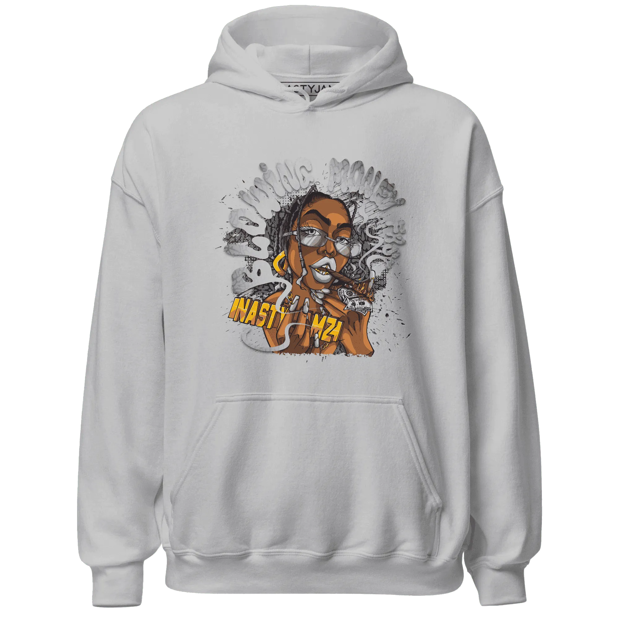 Cement-Grey-3s-Hoodie-Match-Blowing-Money-Fast-Girl
