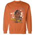 Georgia Peach 3s Sweatshirt Match Blowing Money Fast Girl - NastyJamz