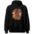Georgia Peach 3s Hoodie Match Blowing Money Fast Girl - NastyJamz