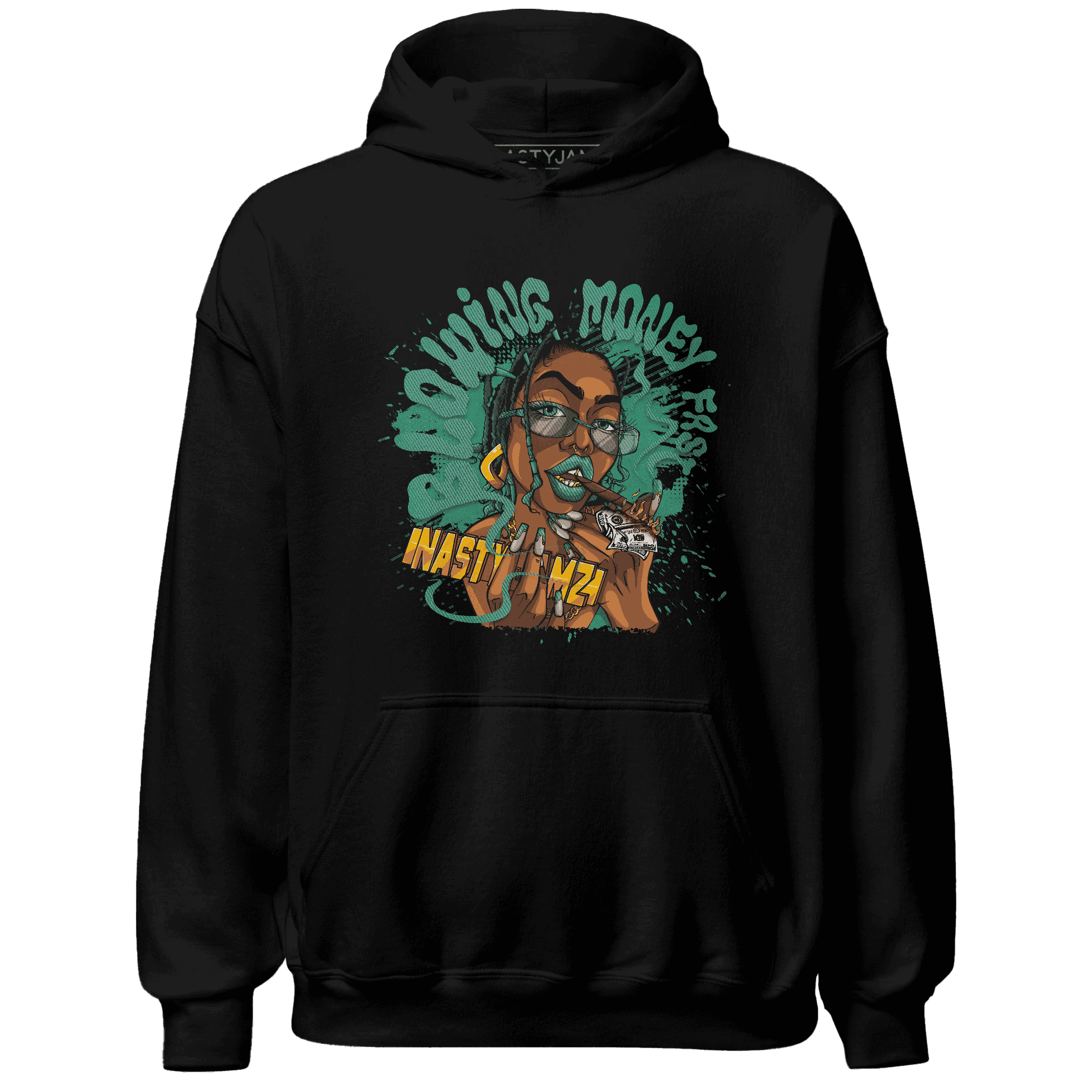 Nina CN Abney 3s Hoodie Match Blowing Money Fast Girl - NastyJamz