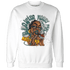 Oxidized Green 4s Sweatshirt Match Blowing Money Fast Girl - NastyJamz