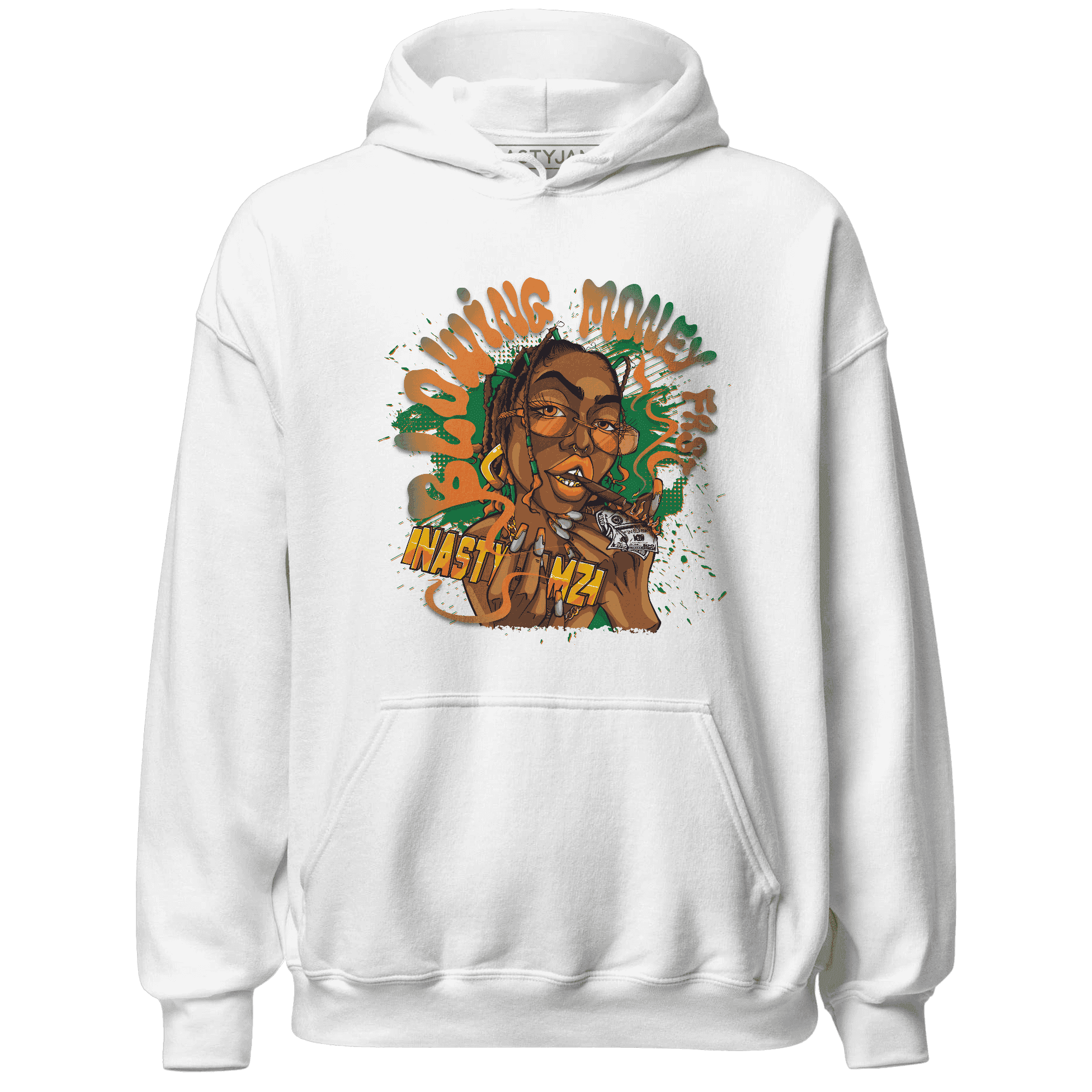 MAM Hurricanes 5s Hoodie Match Blowing Money Fast Girl - NastyJamz