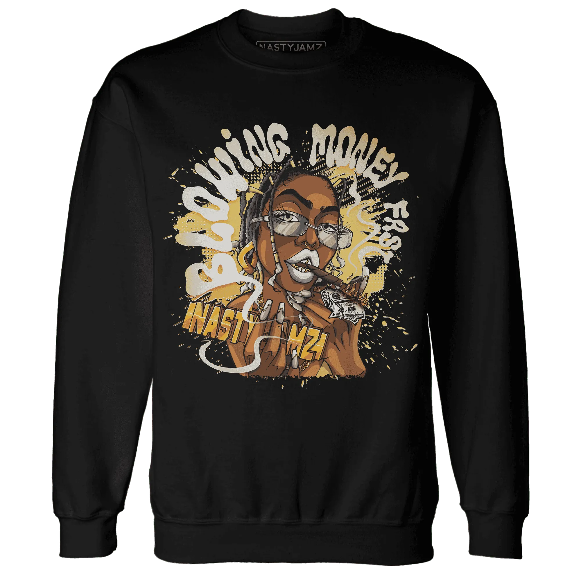 Paris-Olympicsss-6s-Sweatshirt-Match-Blowing-Money-Fast-Girl