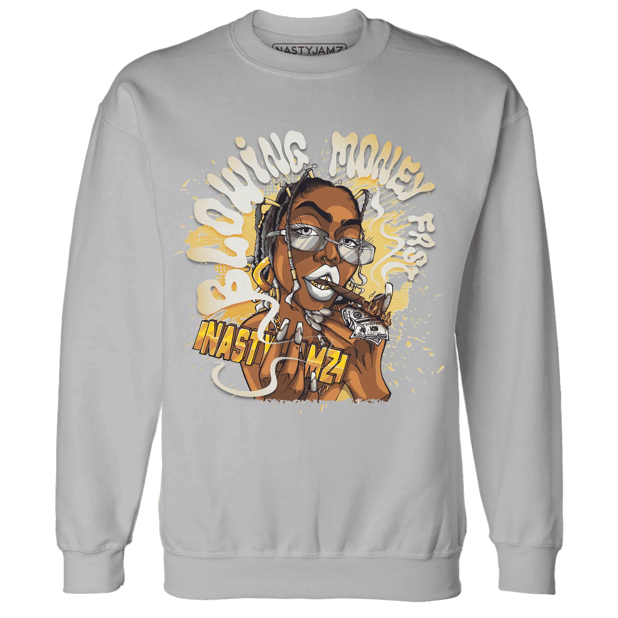 Paris-Olympicsss-6s-Sweatshirt-Match-Blowing-Money-Fast-Girl