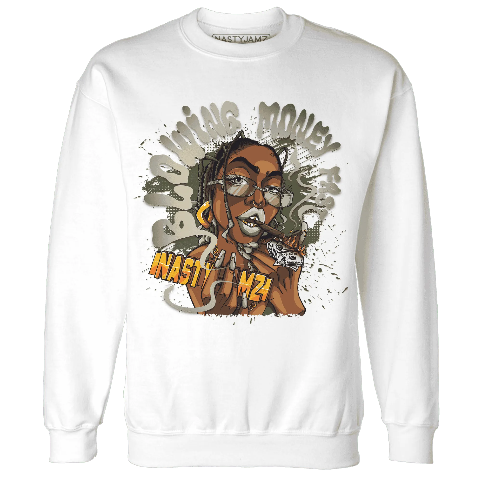 AM-1-Essential-Premium-NastyJamz-Sweatshirt-Match-Blowing-Money-Fast-Girl