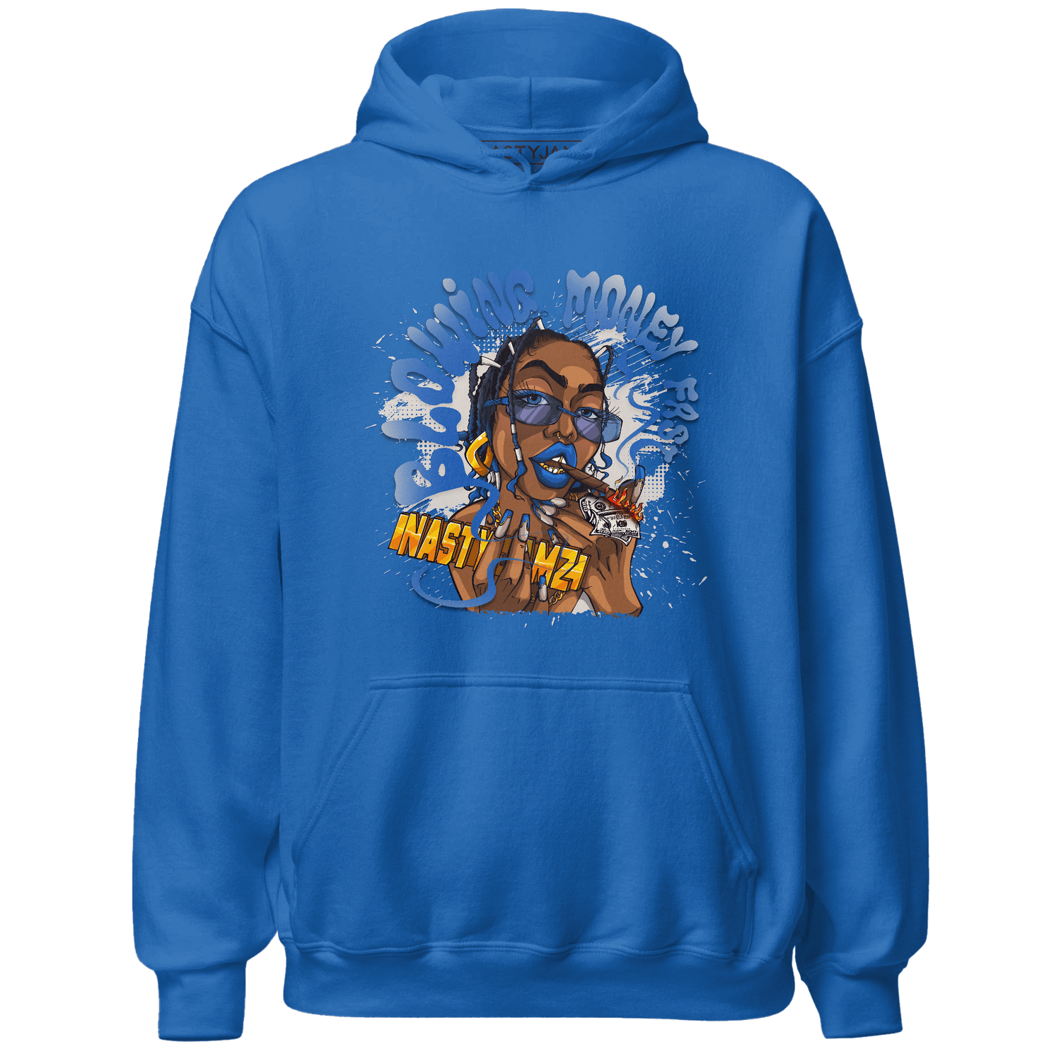 Air Max 1 86 Royal Hoodie Match Blowing Money Fast Girl - NastyJamz