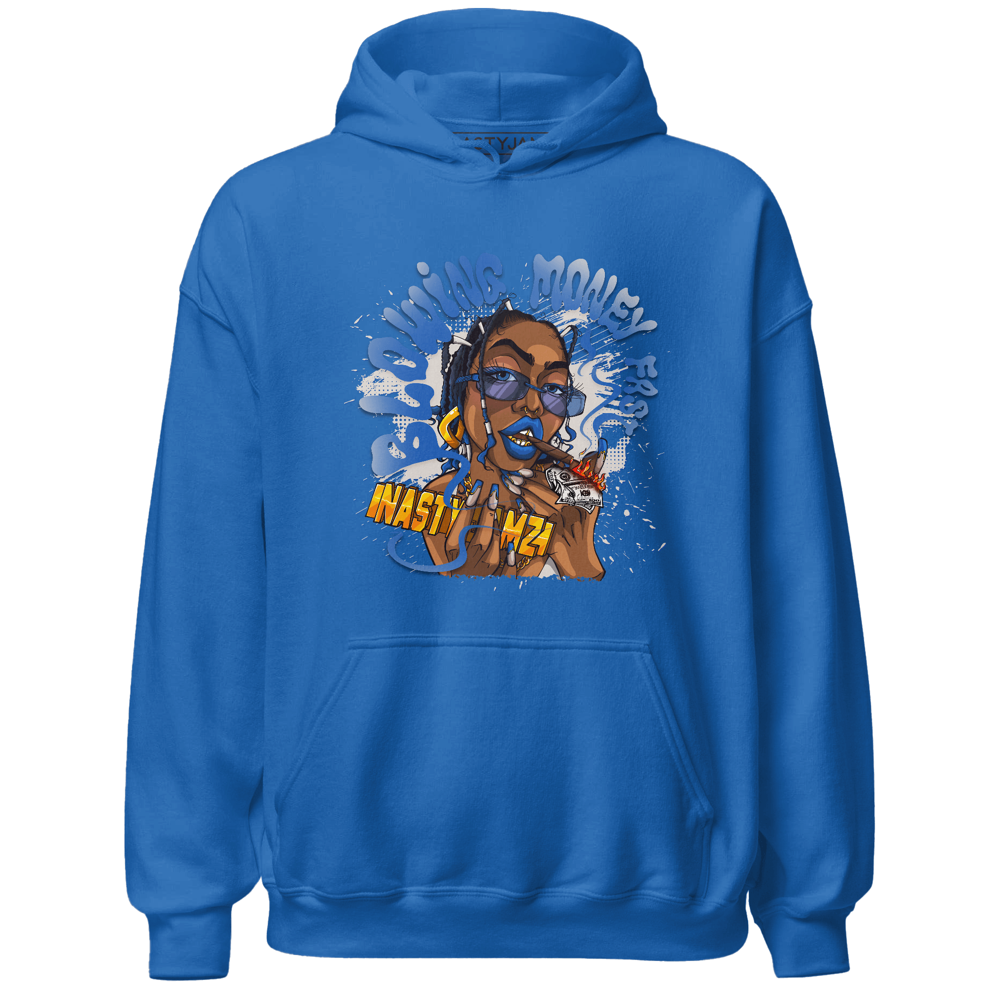 Air Max 1 86 Royal Hoodie Match Blowing Money Fast Girl - NastyJamz