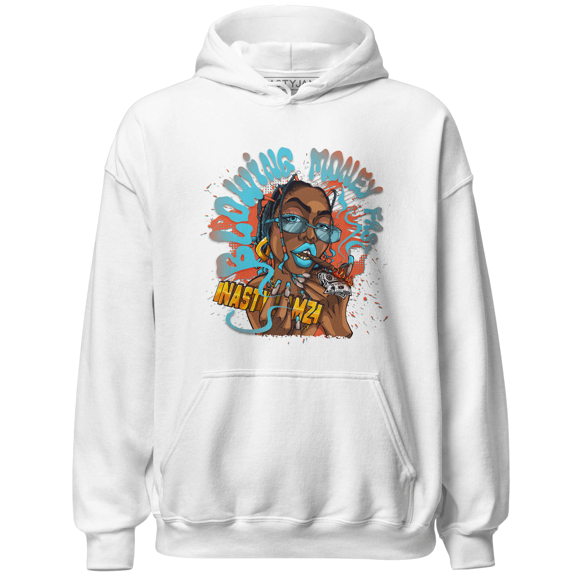 Dunk Low Dolphins Hoodie Match Blowing Money Fast Girl - NastyJamz