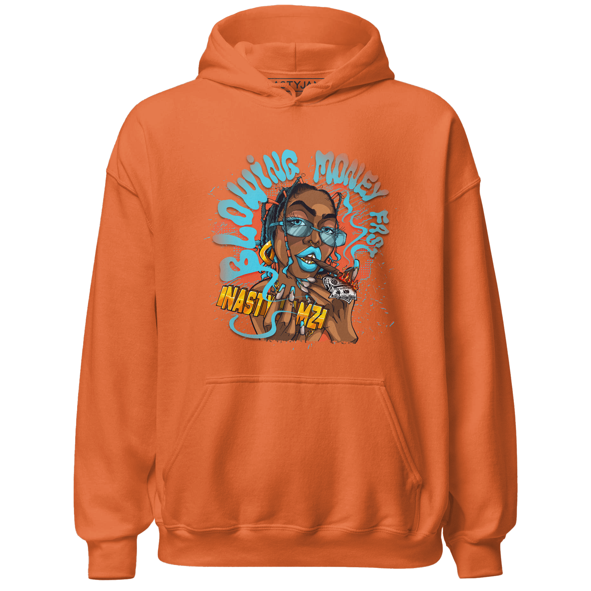 Dunk Low Dolphins Hoodie Match Blowing Money Fast Girl - NastyJamz