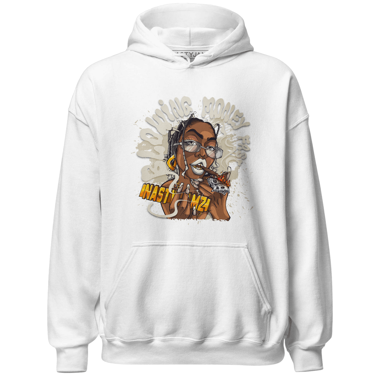Gratitude 11s Hoodie Match Blowing Money Fast Girl - NastyJamz