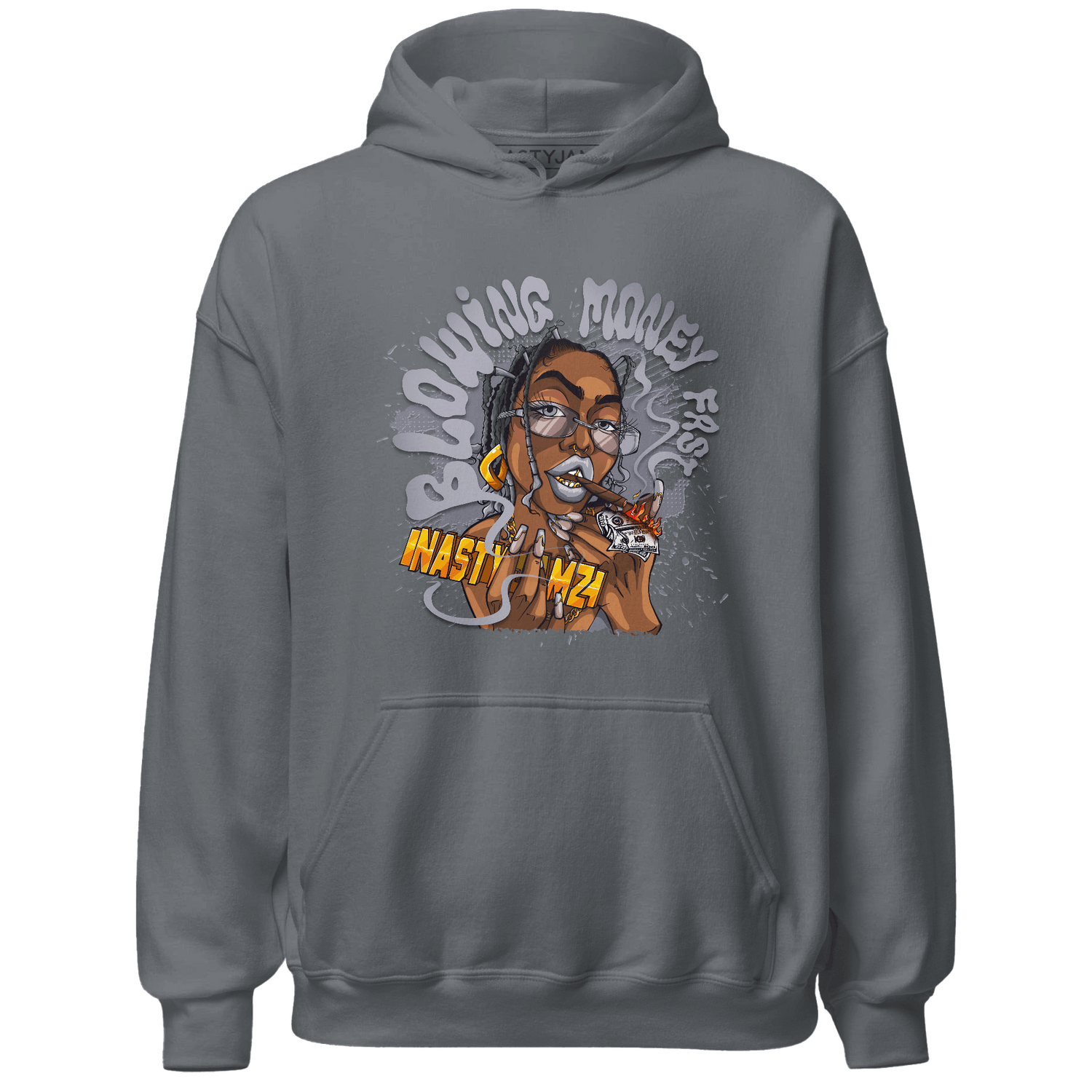 Stealth 14s Hoodie Match Blowing Money Fast Girl - NastyJamz