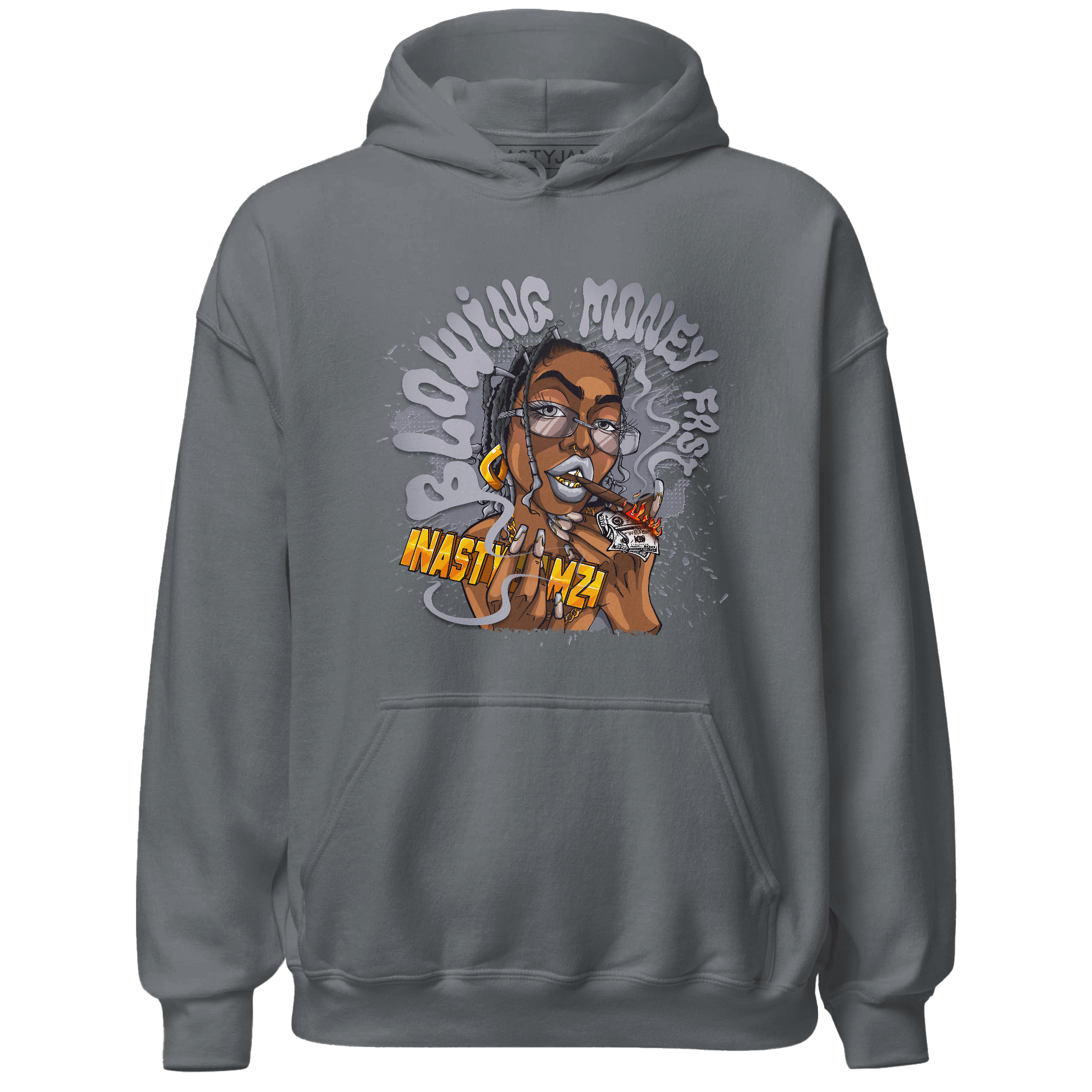 Stealth 14s Hoodie Match Blowing Money Fast Girl - NastyJamz