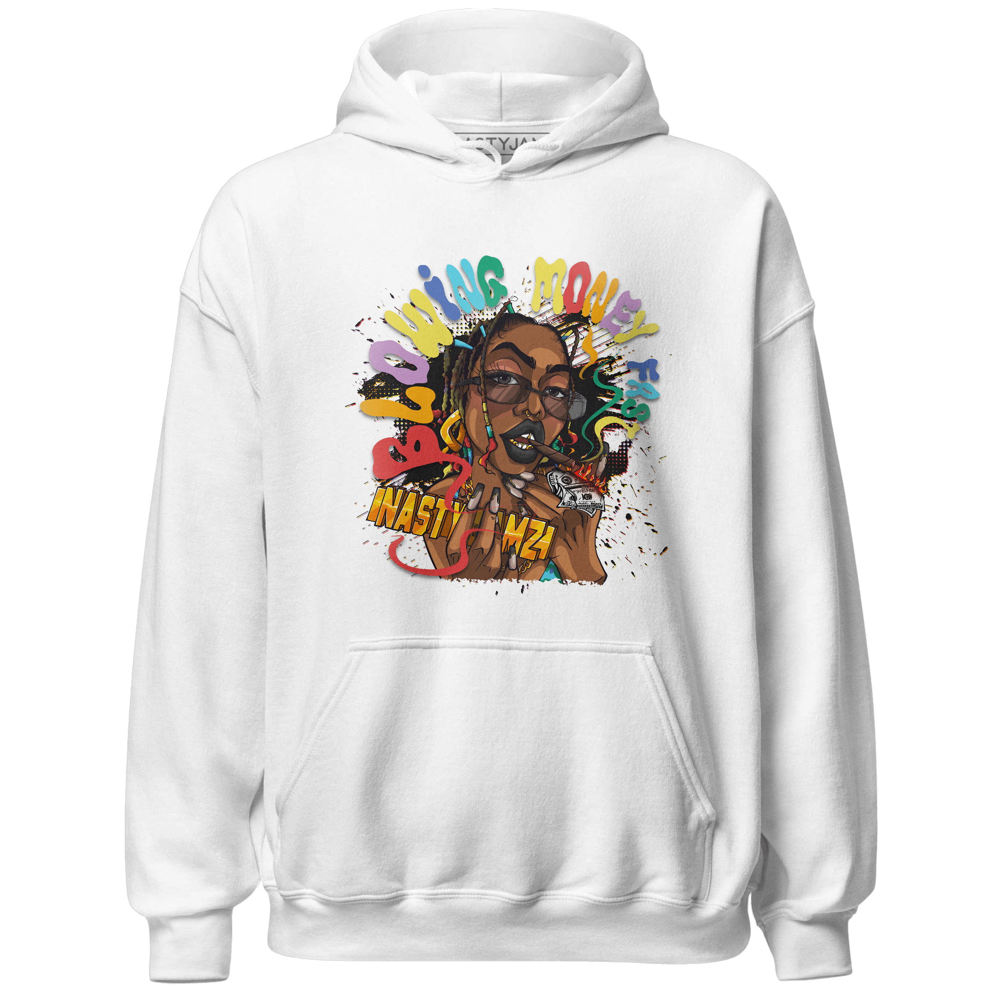 Mid GS Six Championships 1s Hoodie Match Blowing Money Fast Girl - NastyJamz