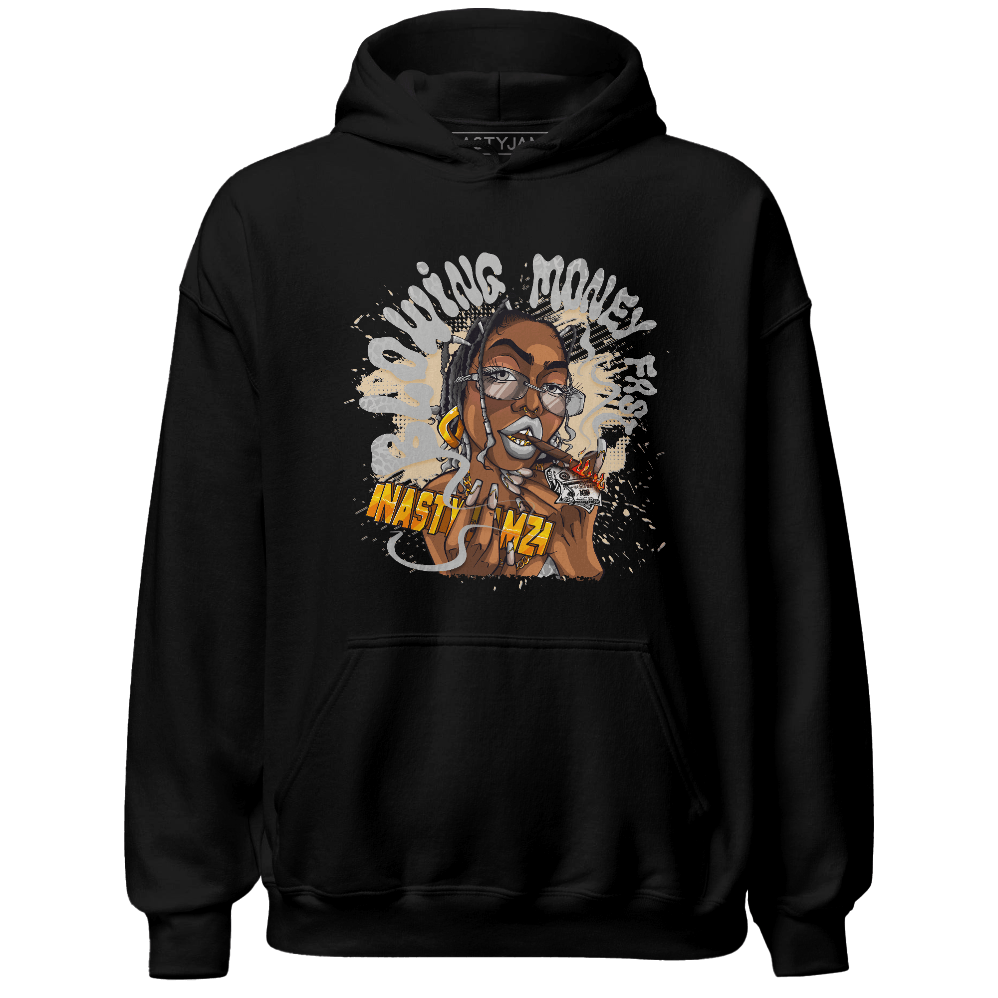 Craft Ivory 3s Hoodie Match Blowing Money Fast Girl - NastyJamz