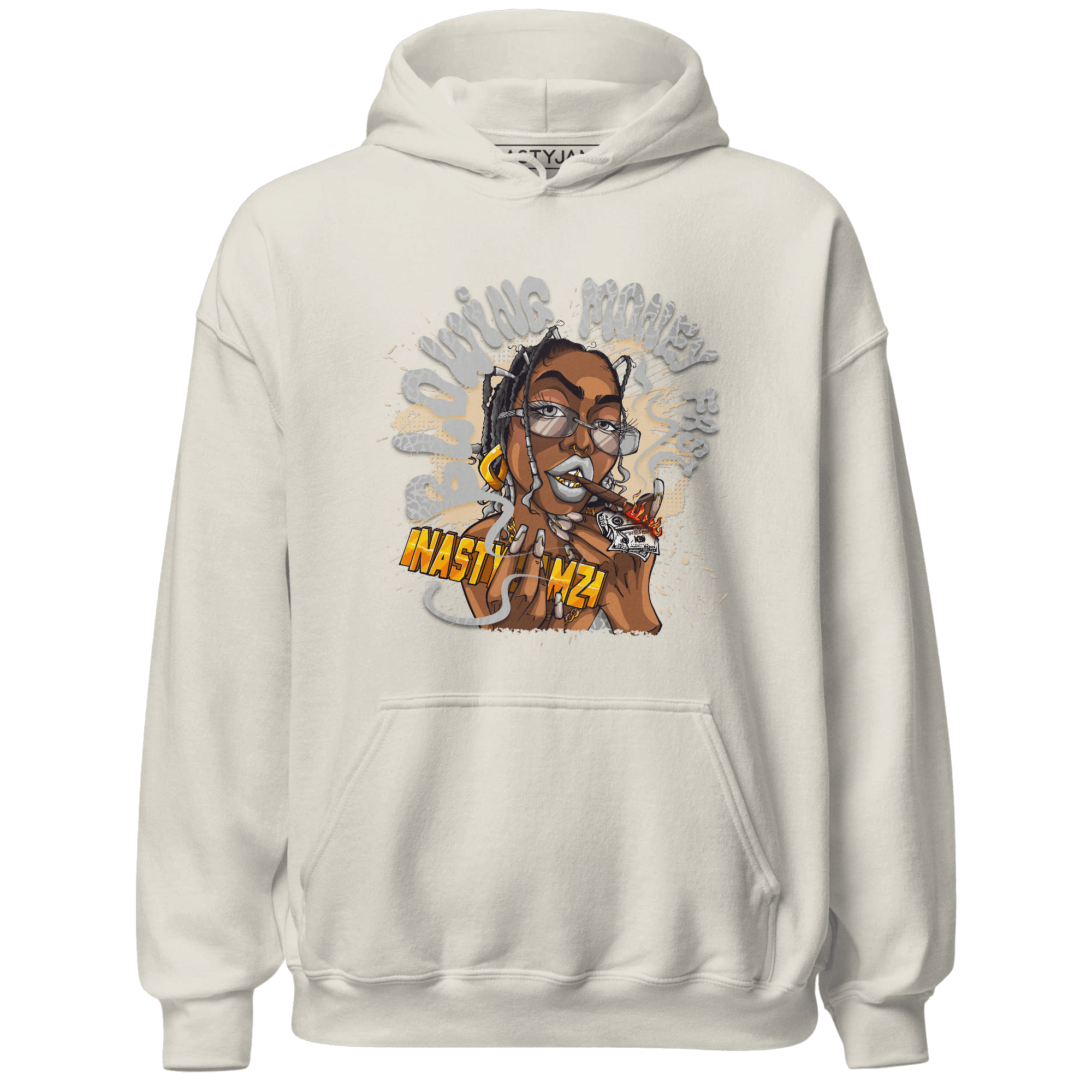 Craft Ivory 3s Hoodie Match Blowing Money Fast Girl - NastyJamz