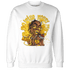 Yellow Ochre 6s Sweatshirt Match Blowing Money Fast Girl - NastyJamz