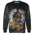 Wolf-Grey-12s-Sweatshirt-Match-Blowing-Money-Fast-Girl-3D