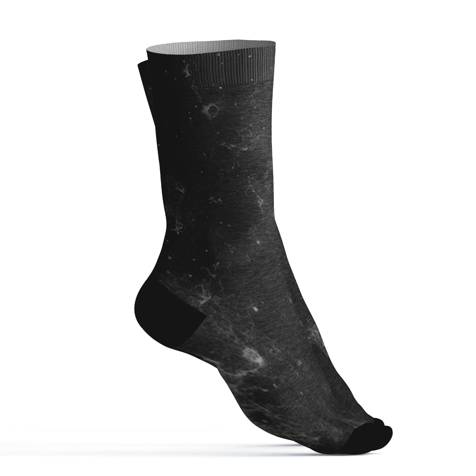Wolf-Grey-12s-Socks-Match-Blowing-Money-Fast-Girl-3D