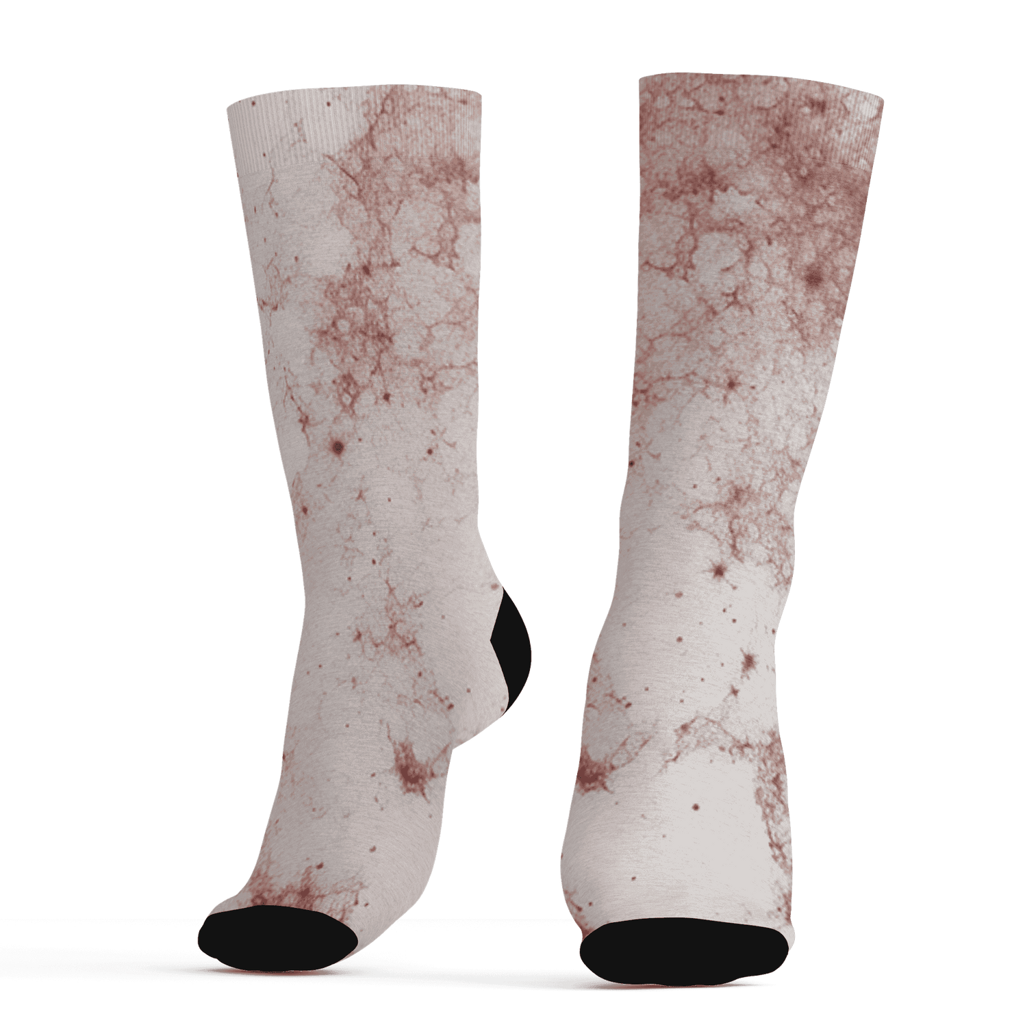 High 85 Metallic Burgundy 1s Socks Match Blowing Money Fast Girl 3D All-Over Print - NastyJamz