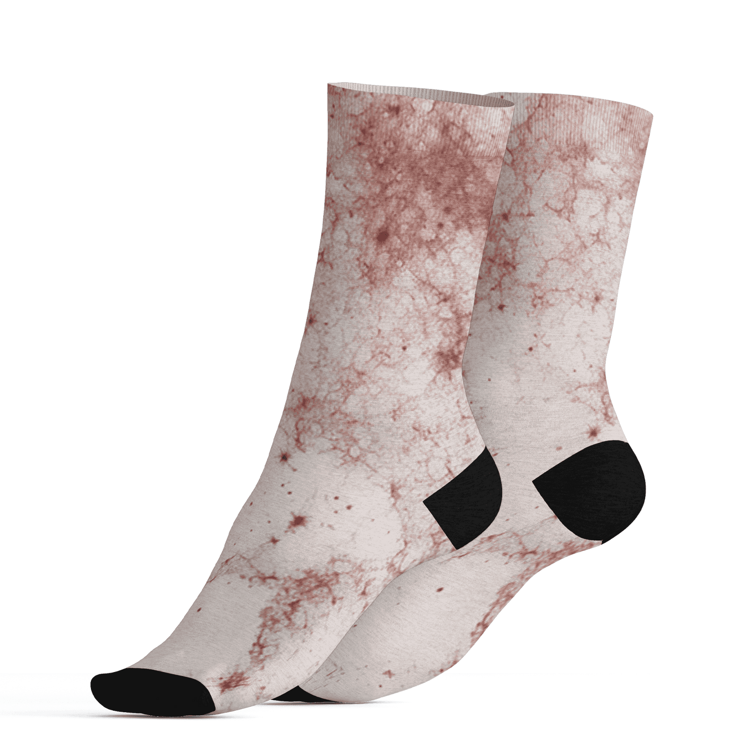 High 85 Metallic Burgundy 1s Socks Match Blowing Money Fast Girl 3D All-Over Print - NastyJamz