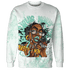 High OG Green Glow 1s Sweatshirt Match Blowing Money Fast Girl 3D All-Over Print - NastyJamz