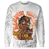 Georgia Peach 3s Sweatshirt Match Blowing Money Fast Girl 3D All-Over Print - NastyJamz