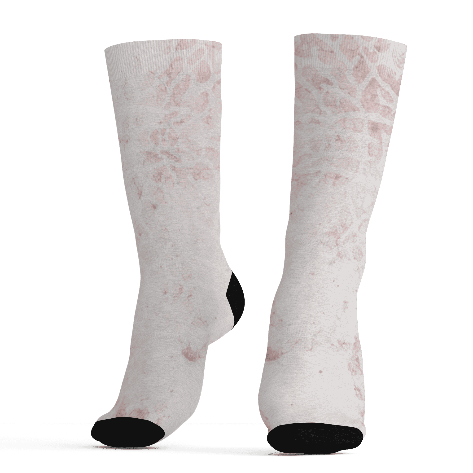 Red Stardust 3s Socks Match Blowing Money Fast Girl 3D All-Over Print - NastyJamz