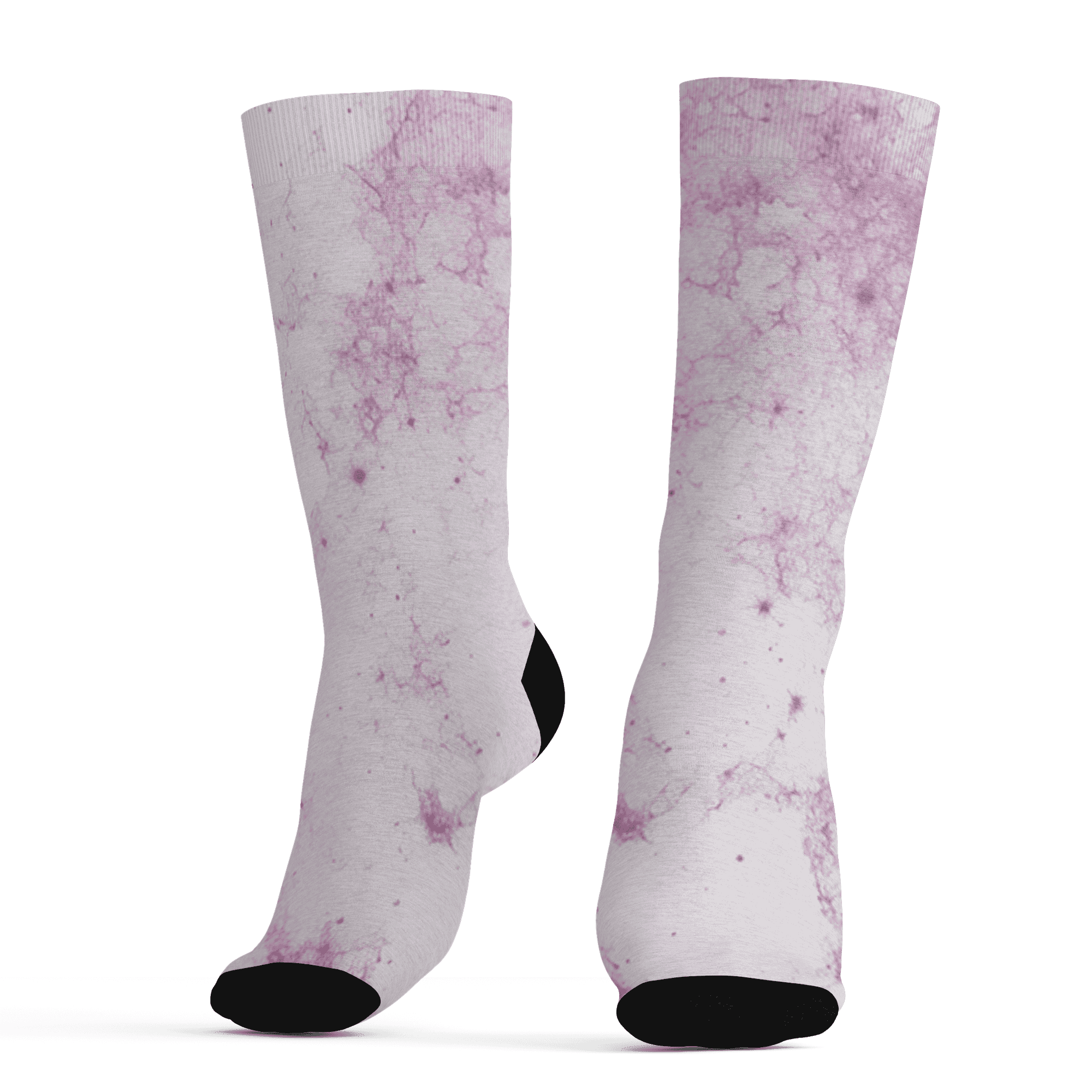 GS Hyper Violet 4s Socks Match Blowing Money Fast Girl 3D All-Over Print - NastyJamz