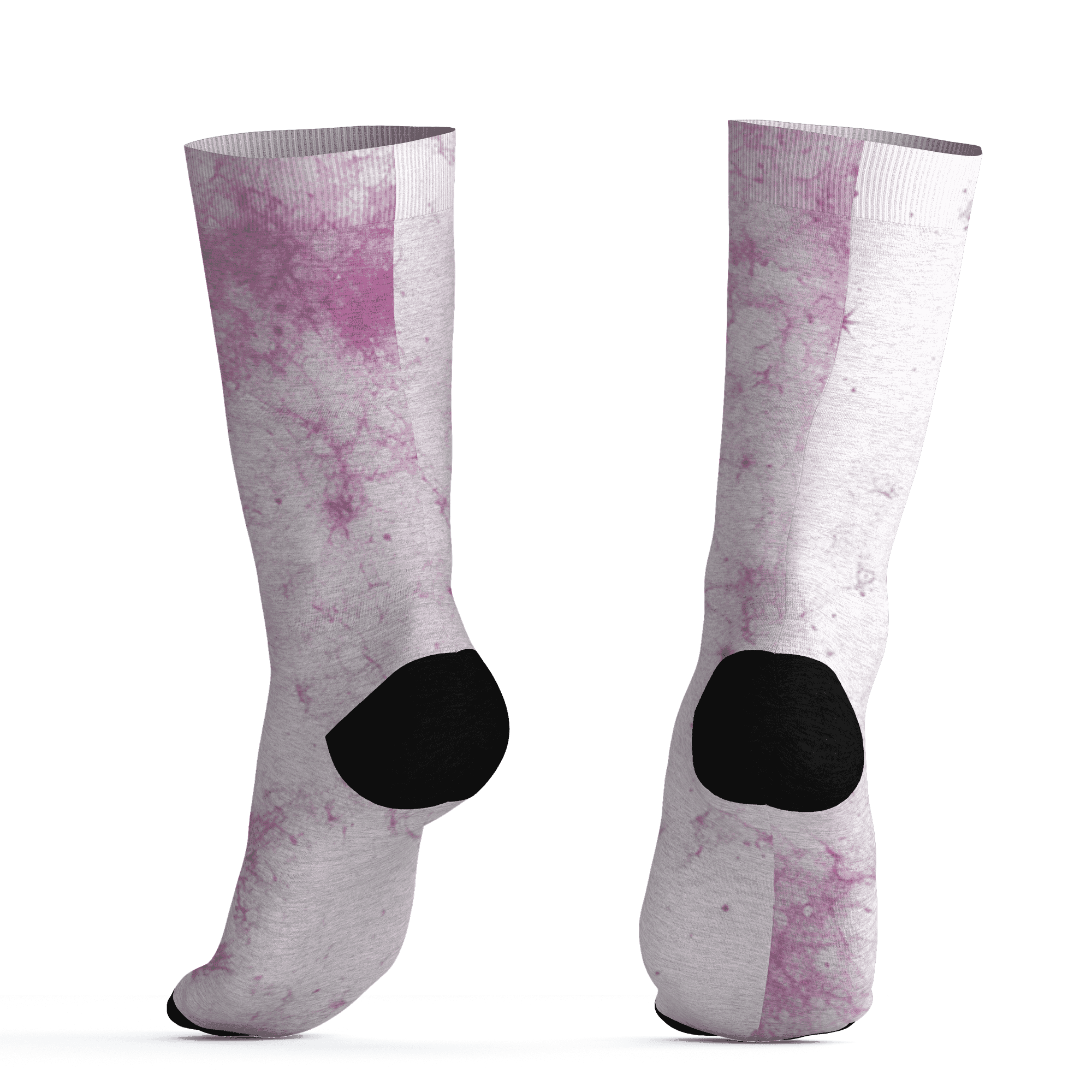 GS Hyper Violet 4s Socks Match Blowing Money Fast Girl 3D All-Over Print - NastyJamz
