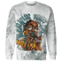 Oxidized Green 4s Sweatshirt Match Blowing Money Fast Girl 3D All-Over Print - NastyJamz