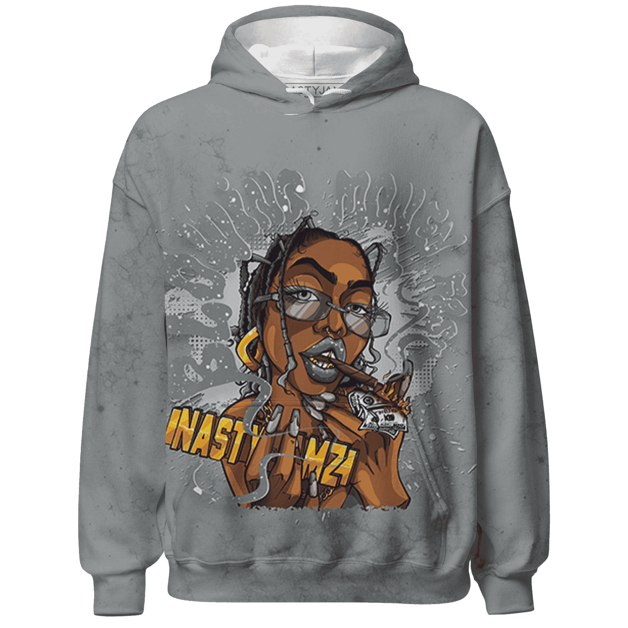 Paris Olympicsss 4s Hoodie Match Blowing Money Fast Girl 3D All-Over Print - NastyJamz
