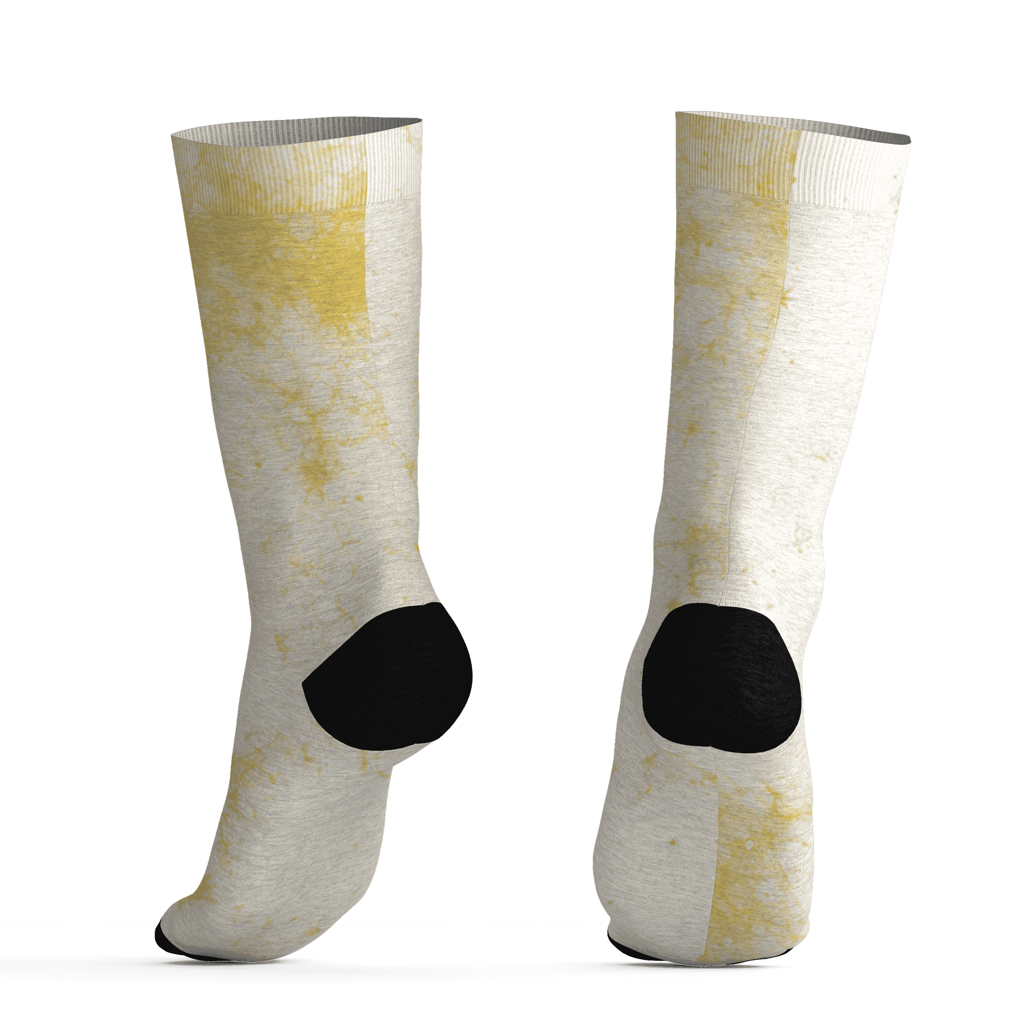 Vivid Sulfur 4s Socks Match Blowing Money Fast Girl 3D All-Over Print - NastyJamz