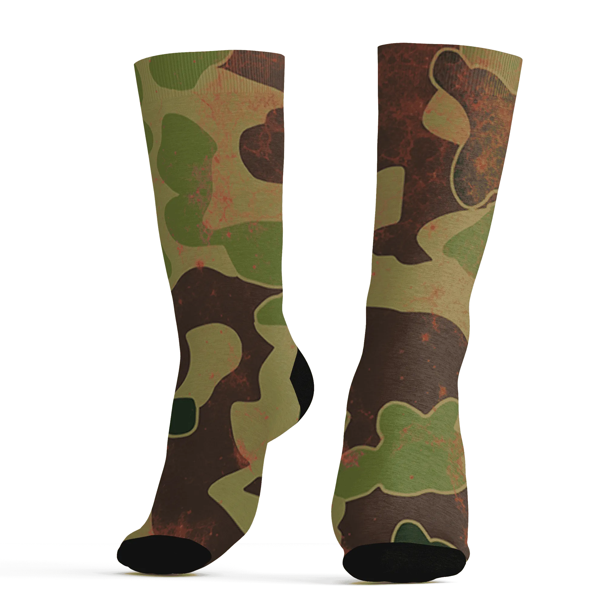 AM-90-Dark-Sage-Solar-Red-NastyJamz-Socks-Match-Blowing-Money-Fast-Girl-3D