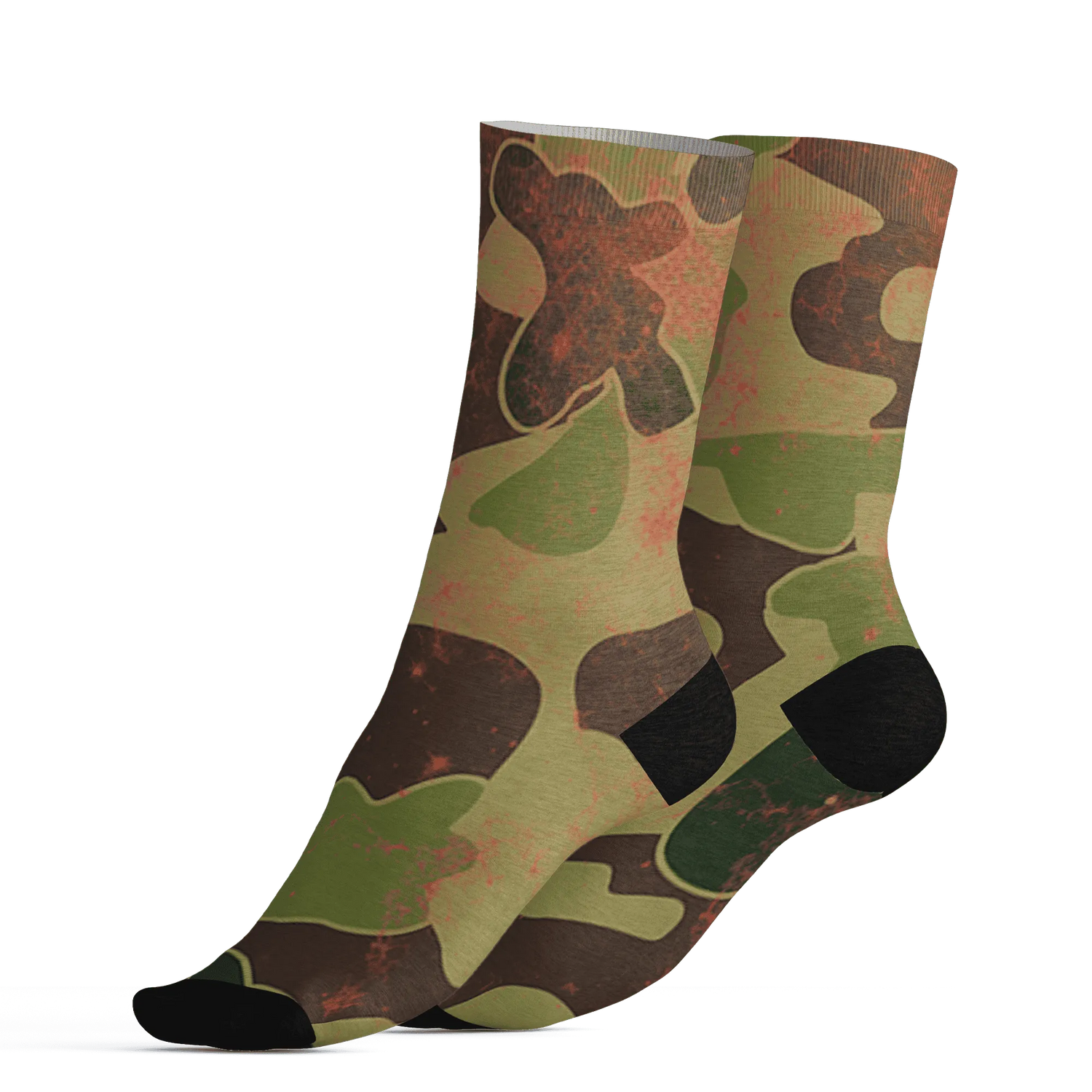AM-90-Dark-Sage-Solar-Red-NastyJamz-Socks-Match-Blowing-Money-Fast-Girl-3D