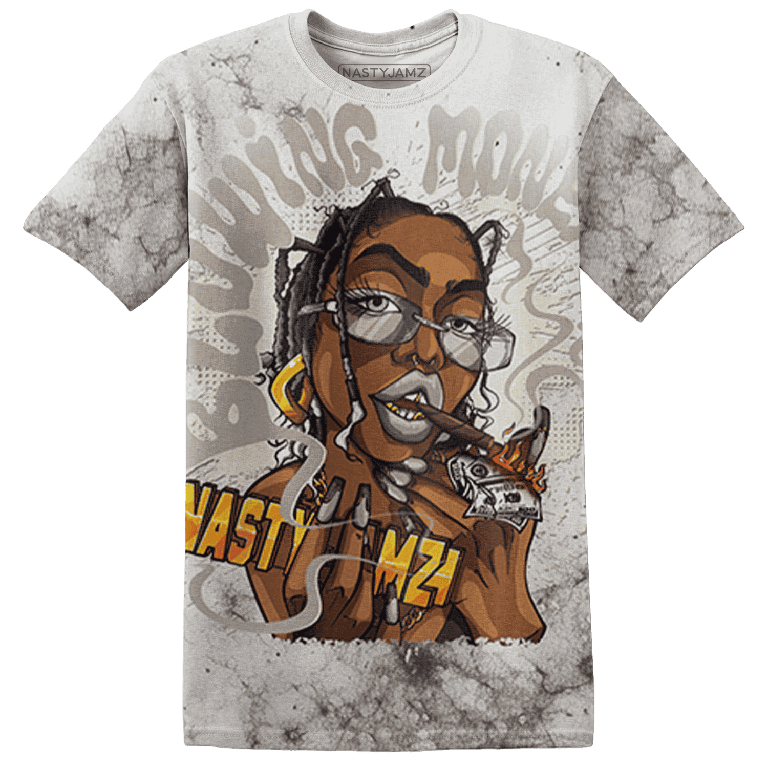 Dunk Low Baroque Brown T Shirt Match Blowing Money Fast Girl 3D All-Over Print - NastyJamz