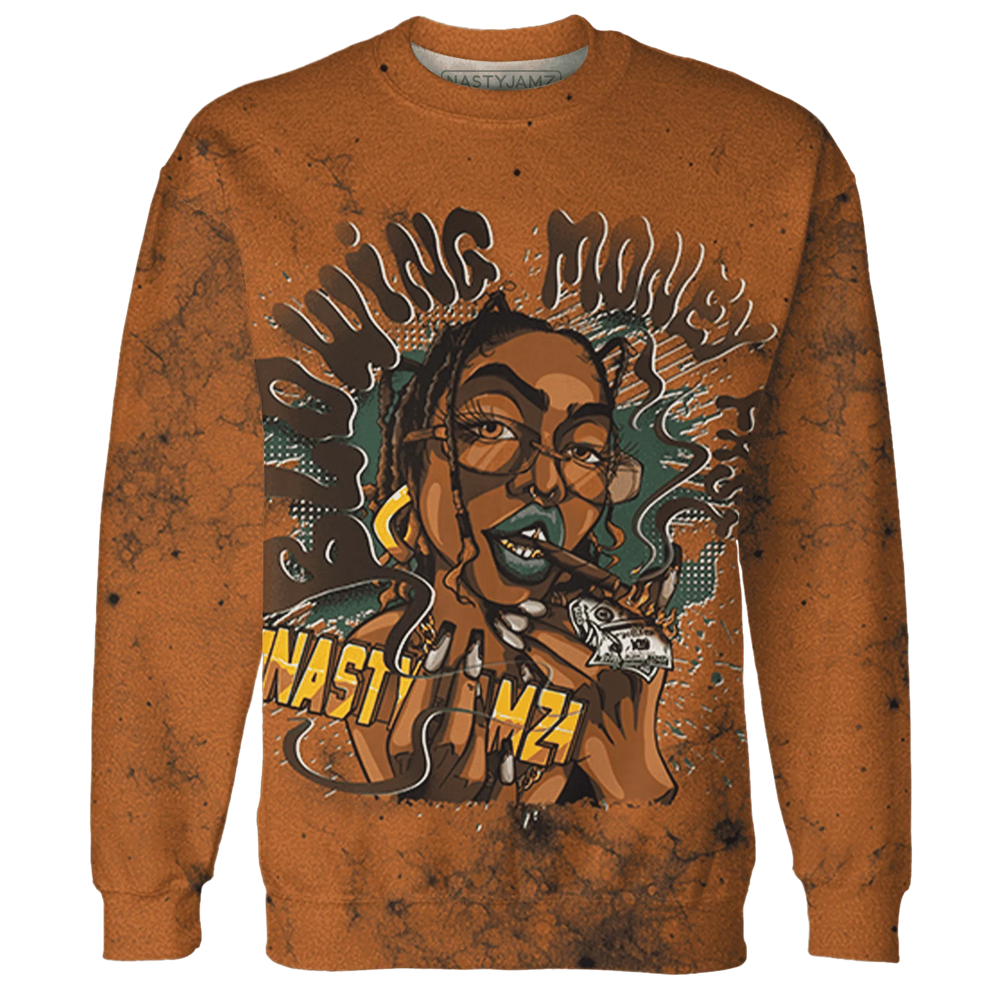 Dunk-Low-Ceramic-NastyJamz-Sweatshirt-Match-Blowing-Money-Fast-Girl-3D