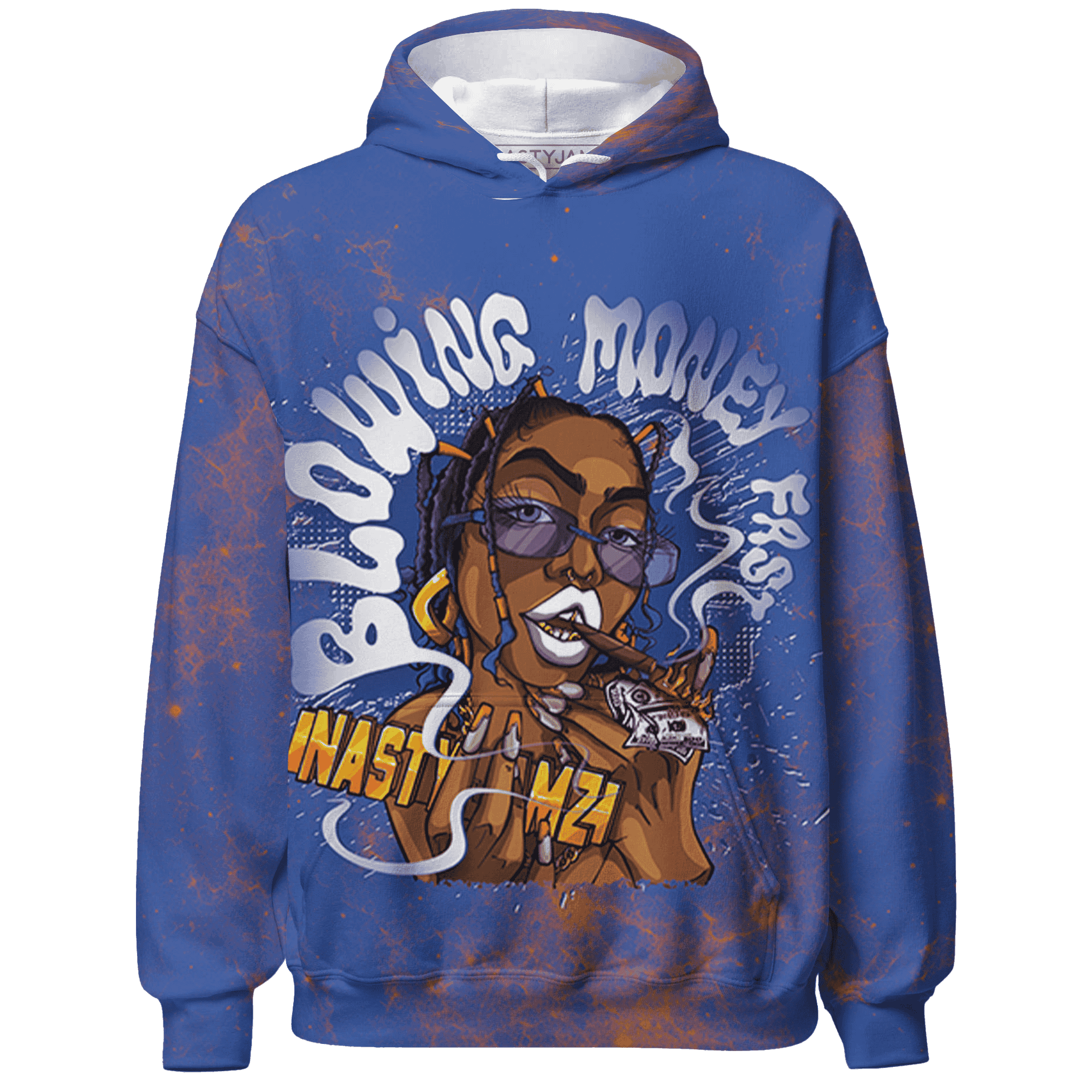 Dunk Low Knicks Hoodie Match Blowing Money Fast Girl 3D All-Over Print - NastyJamz