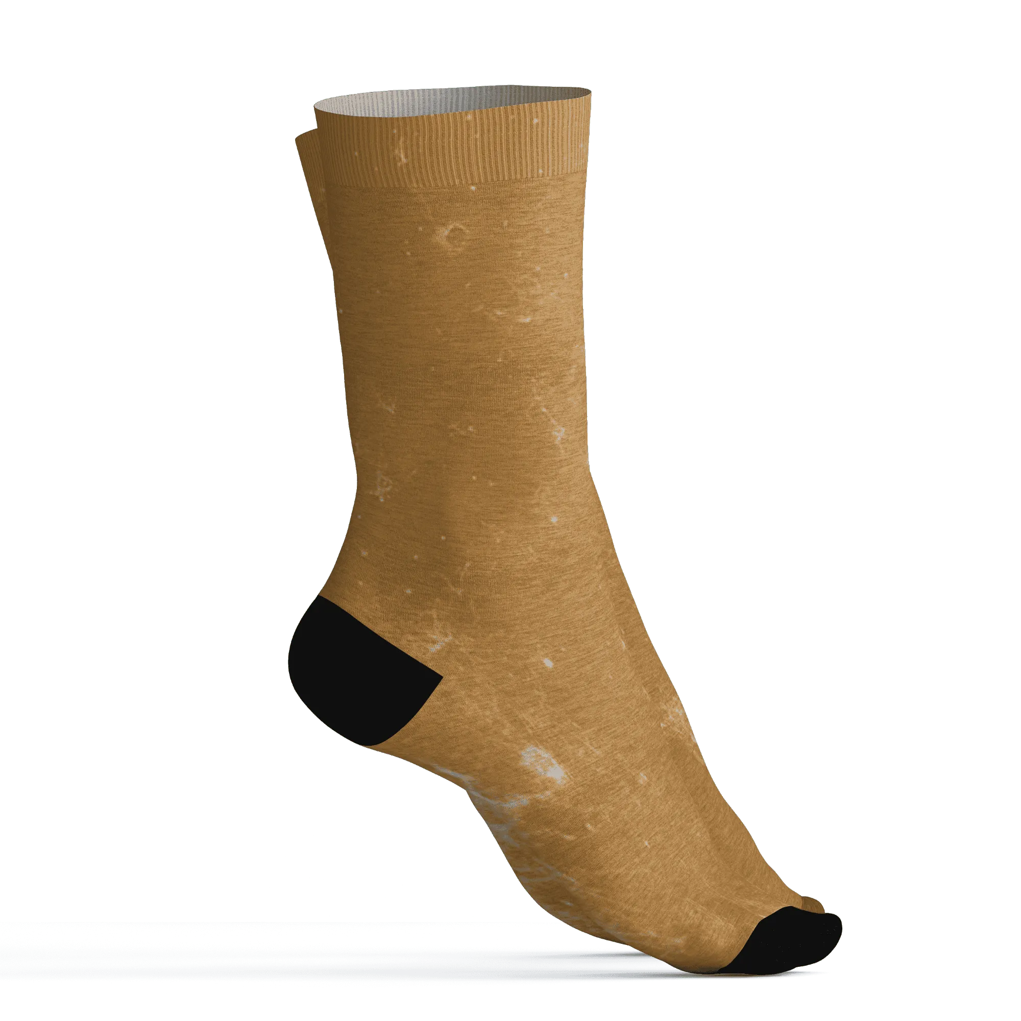 Dunk-Low-Retro-Wheat-Orange-NastyJamz-Socks-Match-Blowing-Money-Fast-Girl-3D