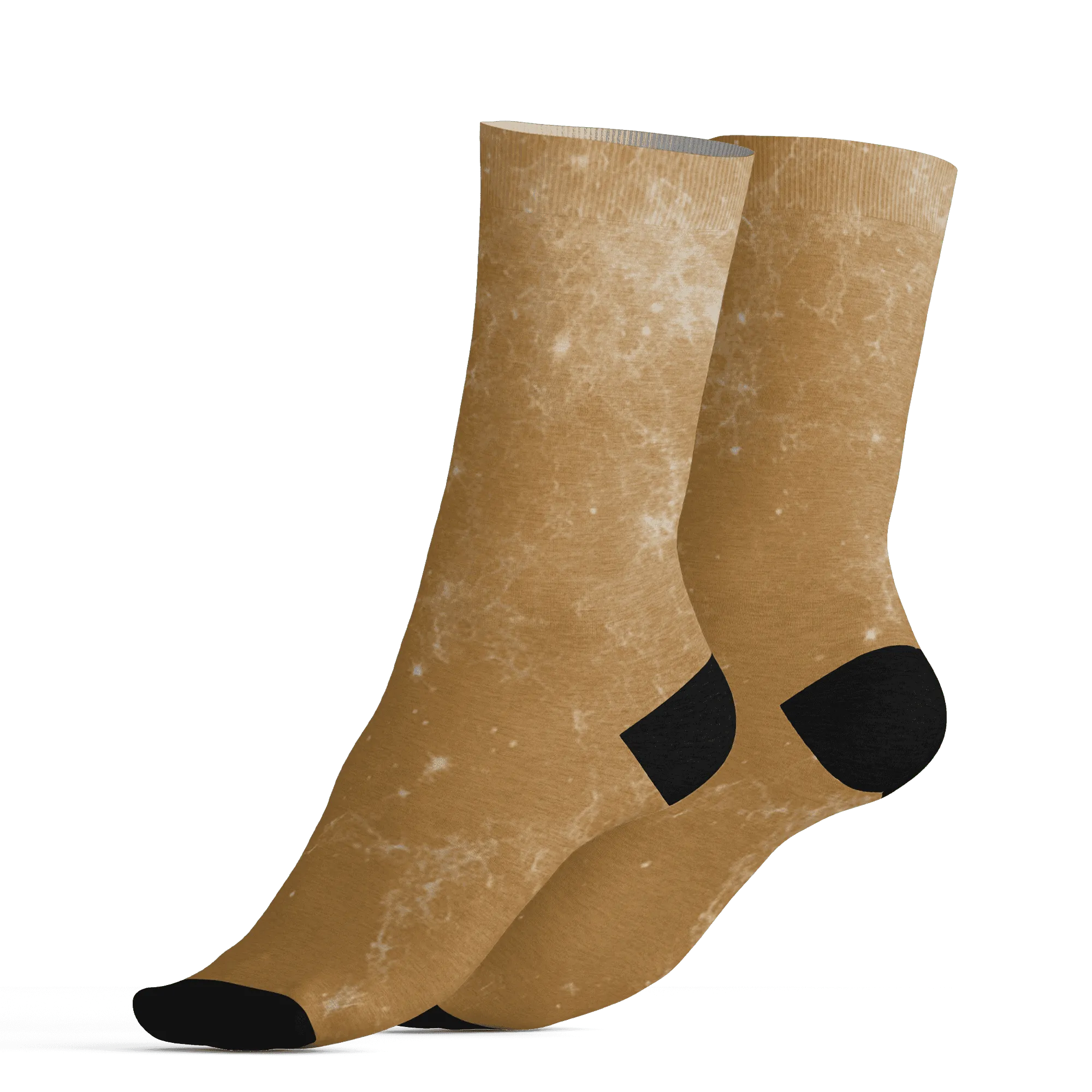 Dunk-Low-Retro-Wheat-Orange-NastyJamz-Socks-Match-Blowing-Money-Fast-Girl-3D