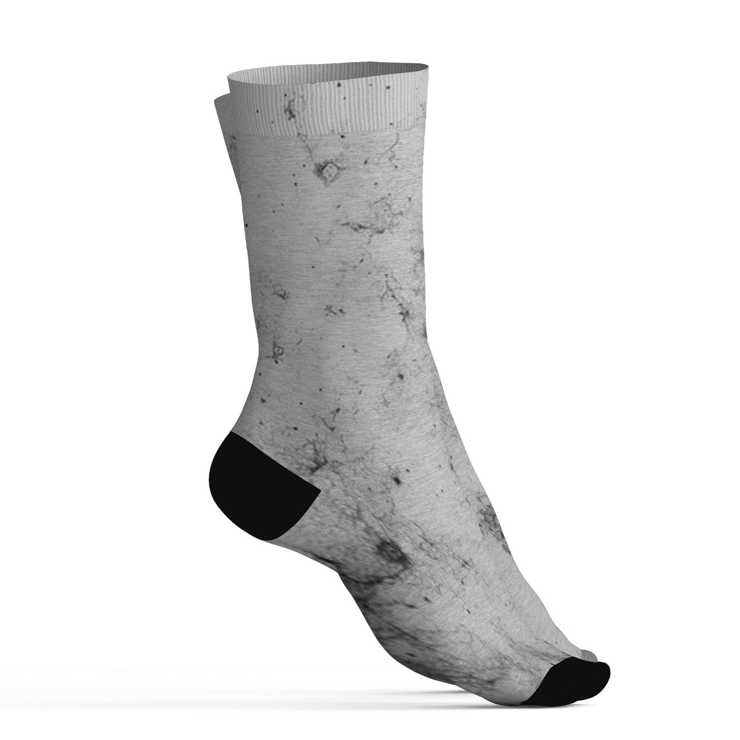 Retro High OG Black White 1s Socks Match Blowing Money Fast Girl 3D All-Over Print - NastyJamz