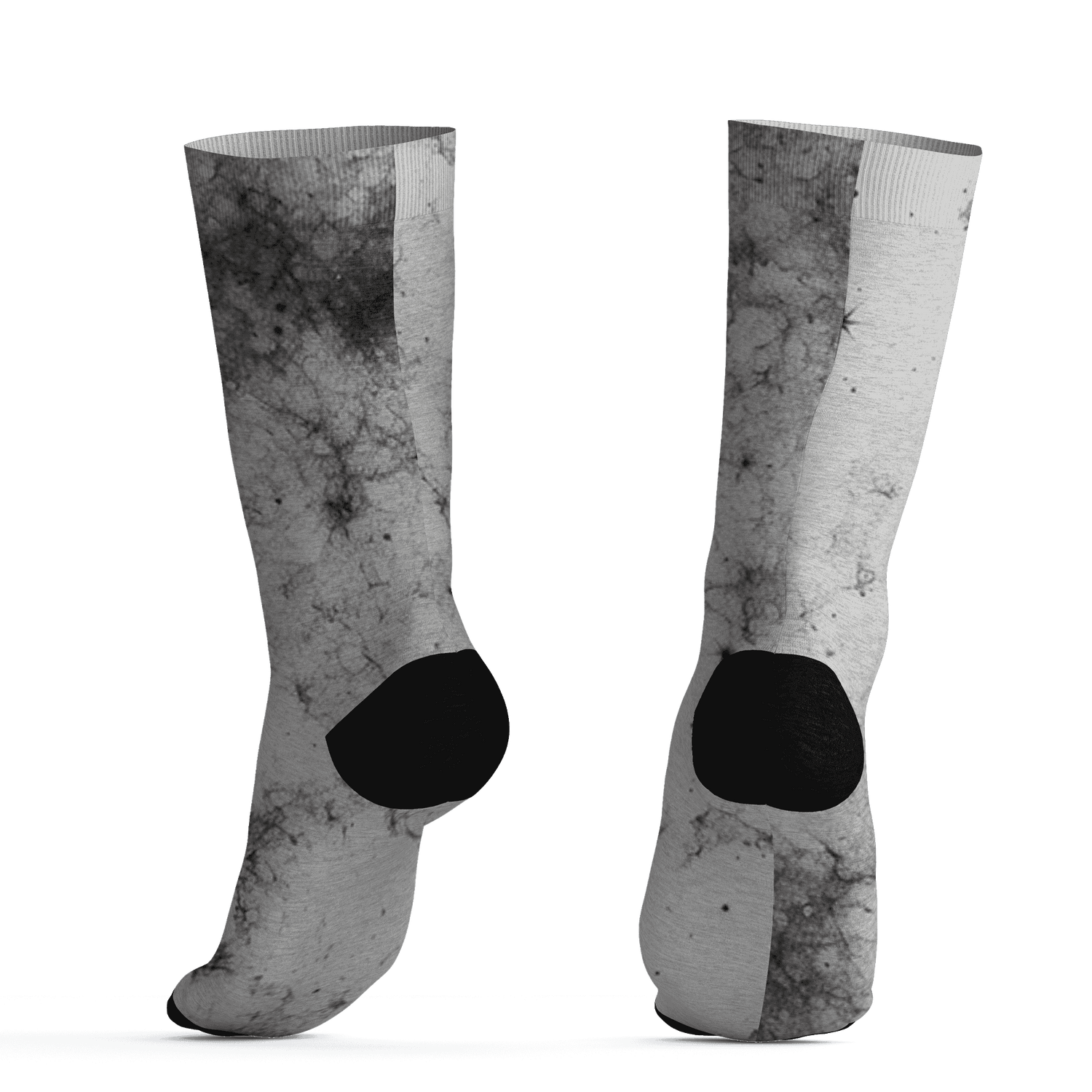 Retro High OG Black White 1s Socks Match Blowing Money Fast Girl 3D All-Over Print - NastyJamz