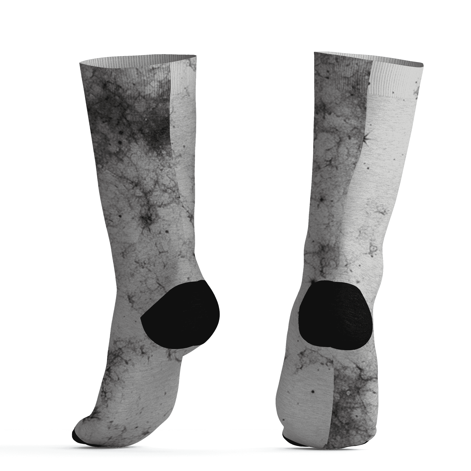 Retro High OG Black White 1s Socks Match Blowing Money Fast Girl 3D All-Over Print - NastyJamz