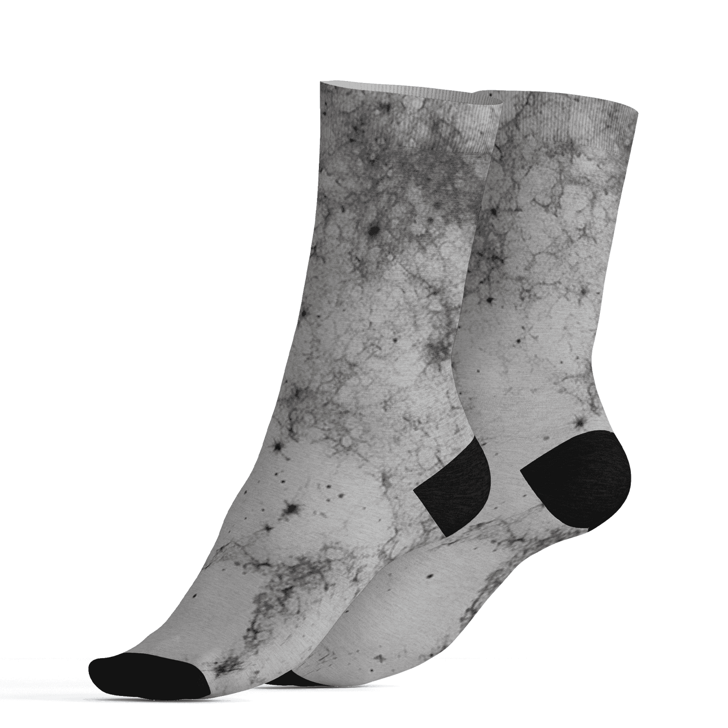 Retro High OG Black White 1s Socks Match Blowing Money Fast Girl 3D All-Over Print - NastyJamz